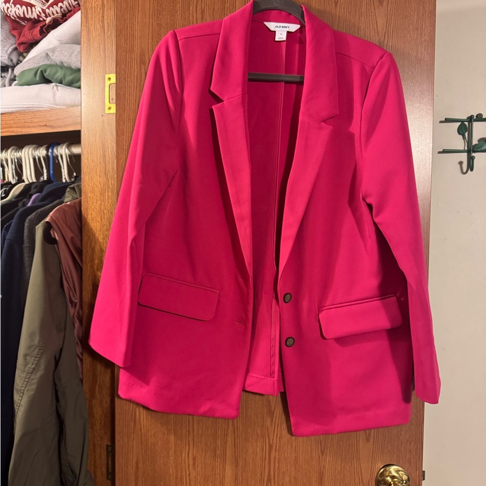 Old Navy Women's Pink Blazer